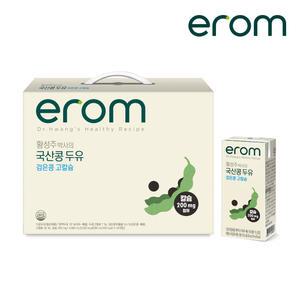이롬 황성주 국산콩두유 검은콩 고칼슘 190ml 48팩