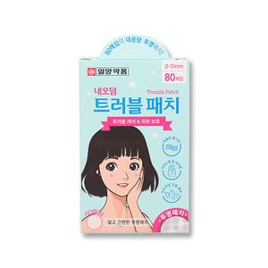 일양 네오덤 트러블패치 투명 80매입 여드름패치