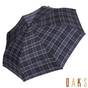 [롯데백화점]닥스 3단 수동 우산 베이직체크1 URO010A