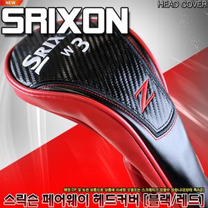 [테일러메이드][스릭슨] 페어웨이우드 커버[블랙/레드]