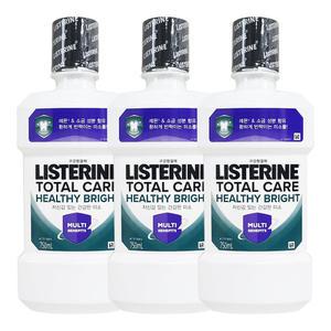 리스테린 헬씨브라이트 750ml 3개
