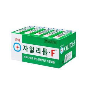 롯데제과 자일리톨 에프 오리지날 24g 15개
