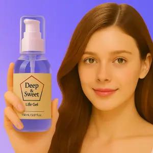 딥앤스윗 수용성 마사지 젤 글리세린NO 잴 질 건조 윤활제 윤활재 여성젤 남성젤 150ml,  2개
