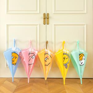 카카오프렌즈 투명 우산 춘식이 라이언 어피치 무지 튜브 튼튼한 큰우산 가벼운 휴대용
