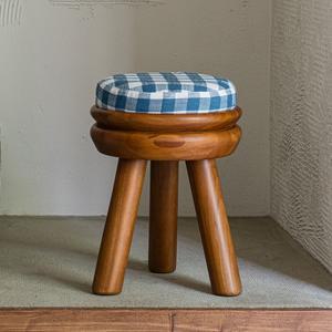 [정상가 290,000원] 샌드 원목 스툴