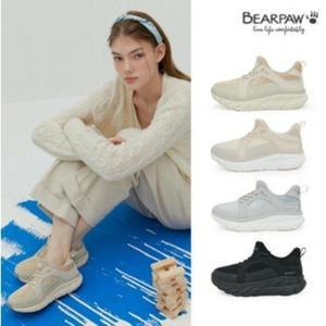 [롯데백화점]베어파우 JASPER 여성 경량 운동화 키높이 슈즈 워킹 4종택1 2062PA-W 4CM