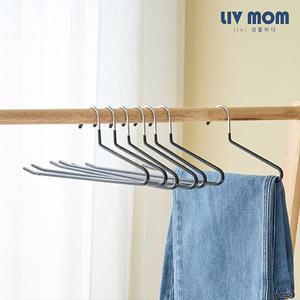 논슬립 철제 코팅 바지걸이 20P