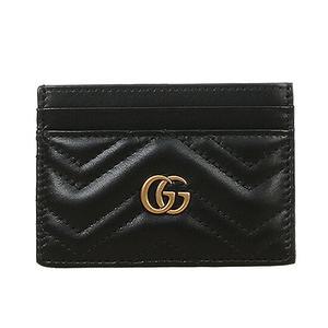 여성 GG MARMONT 마몽 카드 홀더 443127 DTD1T 1000 BLACK [GUW866]