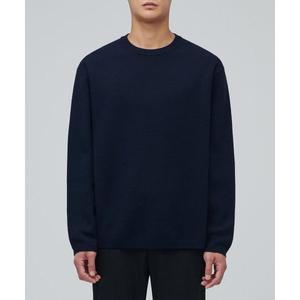 (백화점 정품) 무신사 ST안다르D 미니멀 크루 넥 니트 [네이비] 661453