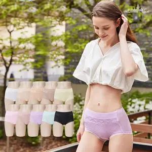 퀸즈맥시 인견빙하맥시 사각팬티 10종 SET