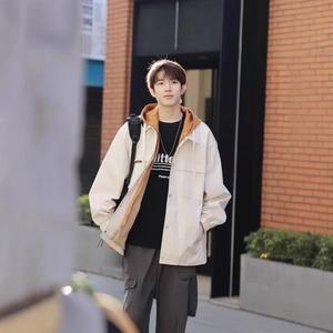 맨즈 바람막이 점퍼 재킷 아우터 트렌치형 후드 가디건 가을 캐주얼 바캉스 투피스 야상 MGN3