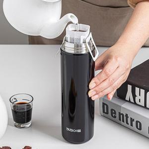 [키친아트] 라팔 원터치 보온병 진공 보냉 텀블러 500ml 블랙