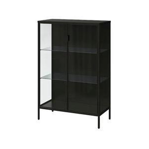[마켓비]이케아 RUDSTA 루스타 양문형 유리도어 수납장 80x37x120cm/유리장식장/진열장