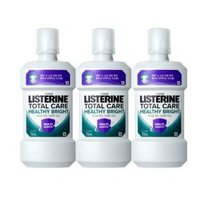 리스테린 토탈케어 헬씨브라이트 750ml X3개