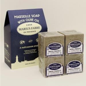 마리우스 파브르 올리브 마르세유 비누 400g x 4