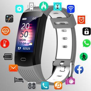 스마트 워치 손목 밴드 피트 니스 팔찌 Smartband 남자 여자 안 드 로이드에 대 한 심박 측정기 iOS 스포츠