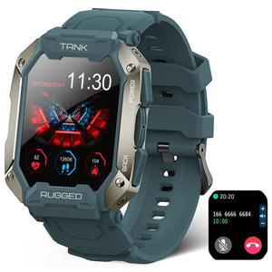 스마트워치 KOSPET TANK M1 PRO 블루투스 통화 5ATM IP69K 방수 시계 스포츠 피트니스 트래커 혈압 모니터