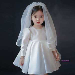 면사포 드레스 긴팔 신부xyz407