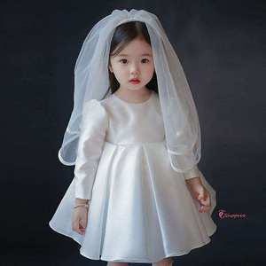 면사포 드레스 신부 긴팔zab035