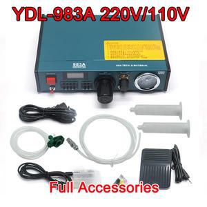 자동 접착제 유체 디펜서 솔더 페이스트 YDL-983A 컨트롤러, 수리용 스포이드, 220V, 110V