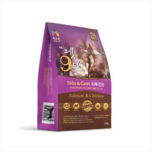 목우촌 펫9단 피부건강 1.8kg / 전연령 강아지 기능성 사료