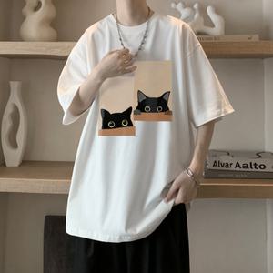 하이드 캣 티셔츠