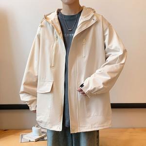 남성 유행각 바람막이 점퍼 가을 캐주얼 자켓 아우터 멀티 집업 야상 OOTD3
