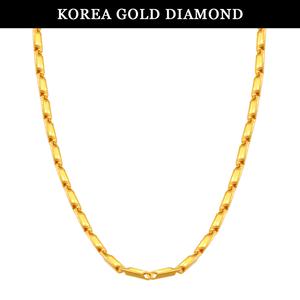 [한국금다이아몬드] 순금 체인 목걸이 24K 뉴 대나무 18.75g