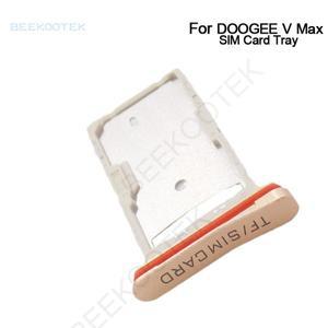 새로운 오리지널 DOOGEE V Max SIM 카드 트레이 슬롯 스마트 폰용 Sim 홀더 어댑터 액세서리