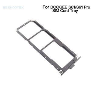 DOOGEE S61 SIM 카드 트레이 Pro 스마트 폰 용 새로운 오리지널 홀더 슬롯 액세서리