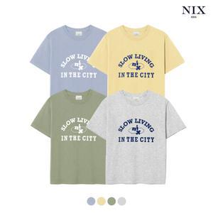 [NIXKIDS]유니) 20 S 싱글 - 슬로건 그래픽 티셔츠 (레귤러핏)(FKRMCTR784P)