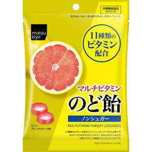 일본사탕 matsukiyo 논슈가 멀티 비타민 목 사탕 58g 마츠모토 키요시