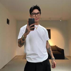 반팔티셔츠 티셔츠 레이어드 면티 기능성 오버핏반팔