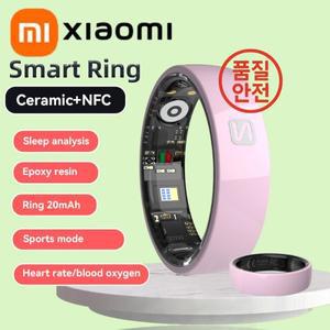 장치 Xiaomi TK8 NFC 스마트 링 다기능 5ATM 방수 세라믹 블루투스 남성 여성을위한 심박수 혈액 산소 모니