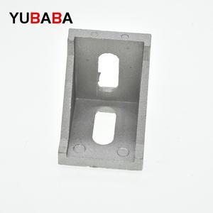 0PCS 코너 피팅 각도 알루미늄 커넥터 브래킷 패스너 3030 4040 4545 시리즈 산업용 알루미늄 프로파일