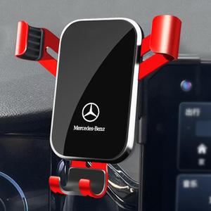 벤츠 자동차 벤트 GPS 거치대 중력 감지 그립 휴대폰 홀더 메르세데스 AMG GLC W204