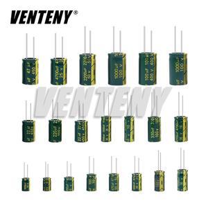 0V 6V 25V 35V 50V 400V 450V 고주파 저 ESR 알루미늄 커패시터 0UF 00UF 220UF 330UF 470UF 680UF 000UF 2200UF 3300U