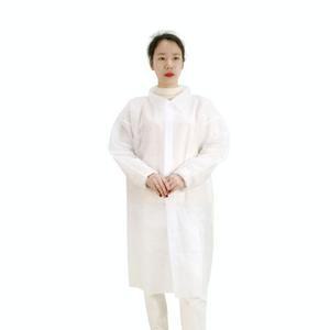 일회용 부직포 가운 PP 20매 복 100매 병원 버튼 방진 위생복