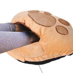 브라운 곰발바닥 발난로 발열쿠션 USB