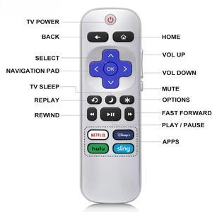 TCL/Onn/Hisense/Philips/Westinghouse/Sharp/Insignia/Element/JVC 스마트 TV와 호환되는 Roku 적외선 리