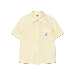 [Lee Kids](센텀시티점)워크 반팔 셔츠 아이보리 LK2502SS02IV
