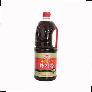 해표 재래식 압착 참기름 1.8 리터