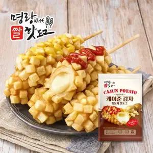 명랑핫도그 케이준감자 통모짜 핫도그 960g x 1팩 (8개입)
