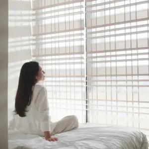 한옥쉐이드4 3D 블라인드 트리플쉐이드 안방 거실 베란다 창문 맞춤제작