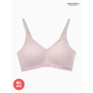 [하프클럽/ 이너웨어]라이크라 몰드부착 스트랩 감탄브라 퍼플그레이