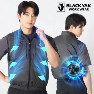 블랙야크 선풍기조끼 보조배터리 포함 여름 조끼 아이스 등산 베스트 냉풍 쿨링
