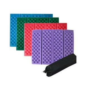 1인용 4단 등산 방석 3color 접이식 매트 낚시 단체 야외행사용 인쇄가능