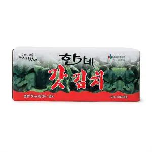 [연중무휴] 한가네 갓김치 5kg