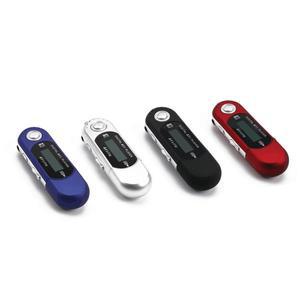 휴대용 USB MP3 음악 플레이어 디지털 LCD 화면 4GB 마이크로 SD 카드 및 FM 라디오 Mp3 고품질