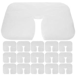 테라피 400Pcs 마사지 쿠션 일회용 얼굴 구멍 수건 마사지 얼굴 커버 얼굴 베개 커버 머리 받침 커버 살롱
